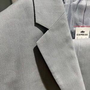 Light gray Express Suit Set- slim fit